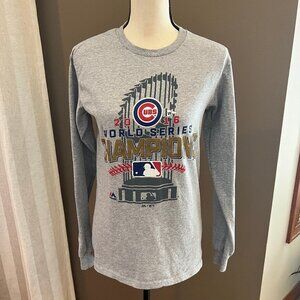 2016 Cubs World Series Champion Long Sleeve, Size Small